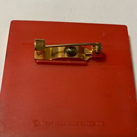 Vintage 80’s Mod Hallmark Geometric Pin Brooch - Picture 4 of 4